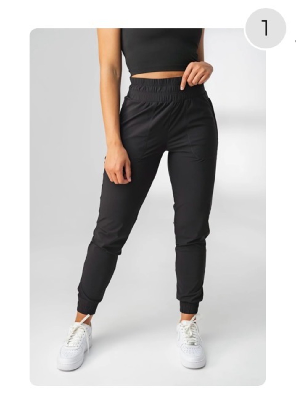 Balance athletica/Vitality black swift jogger S